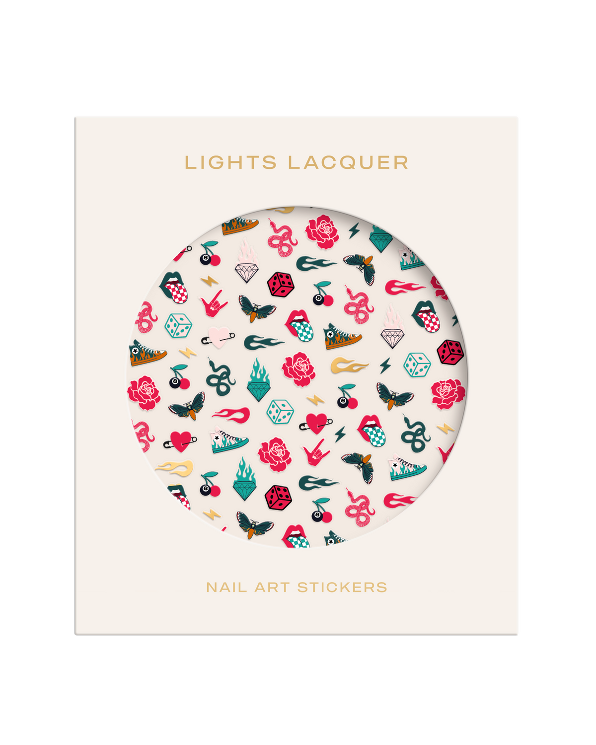 Free Gift - Backstage Pass Nail Art Stickers