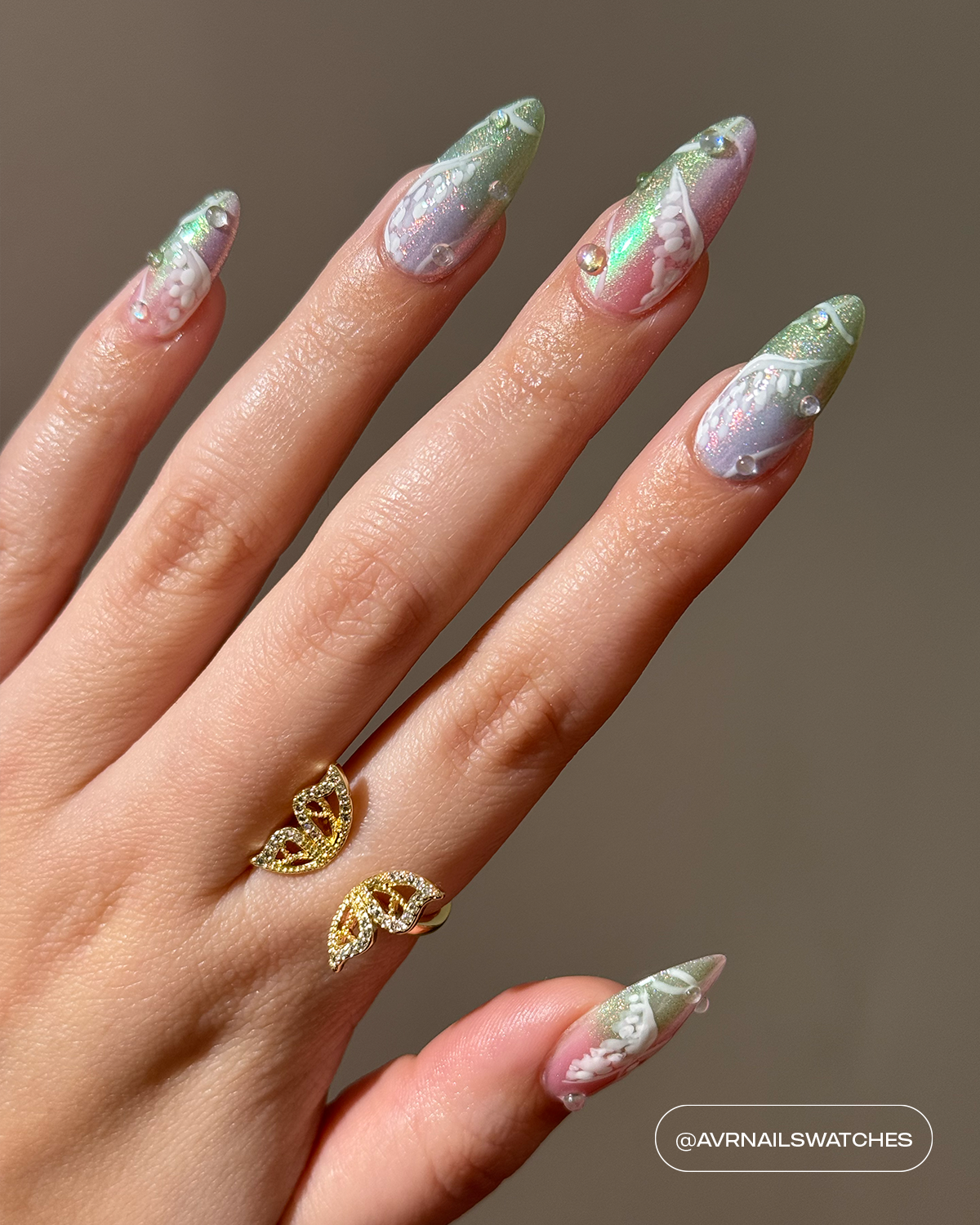 3D Dew Drop Nail Stickers