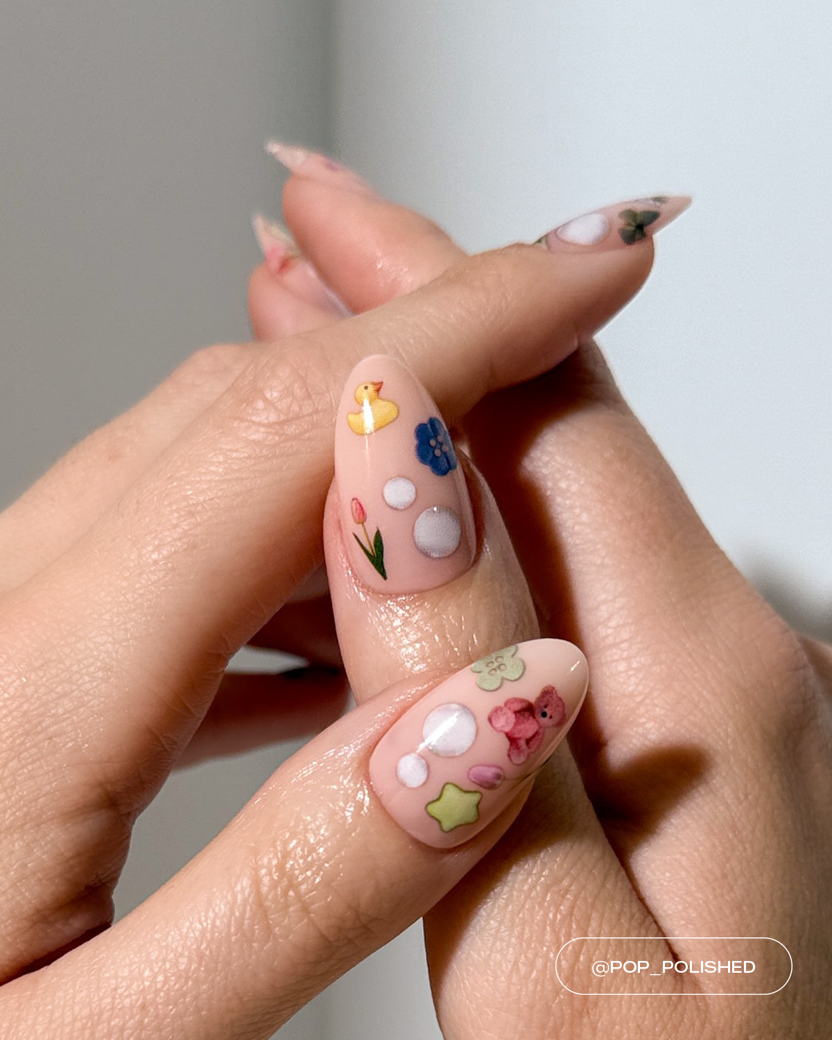 Shower Thoughts Nail Tattoos