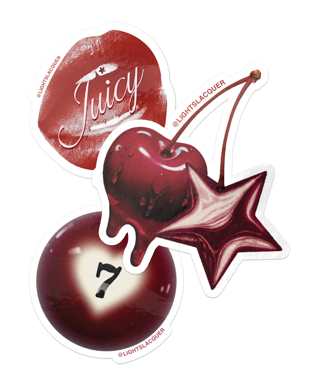 Cherry Coded Stickers Bundle