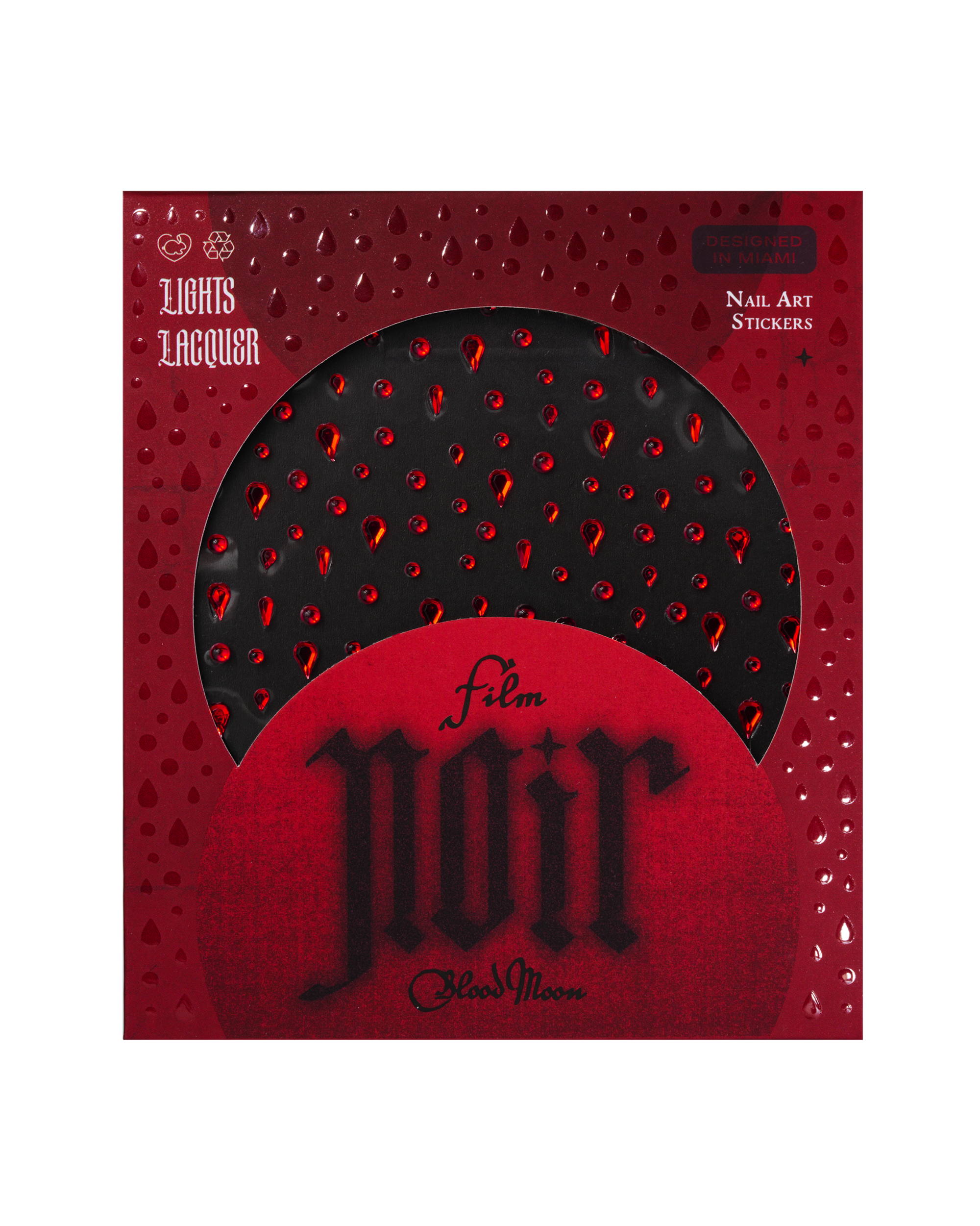 3D Blood Moon Stickers