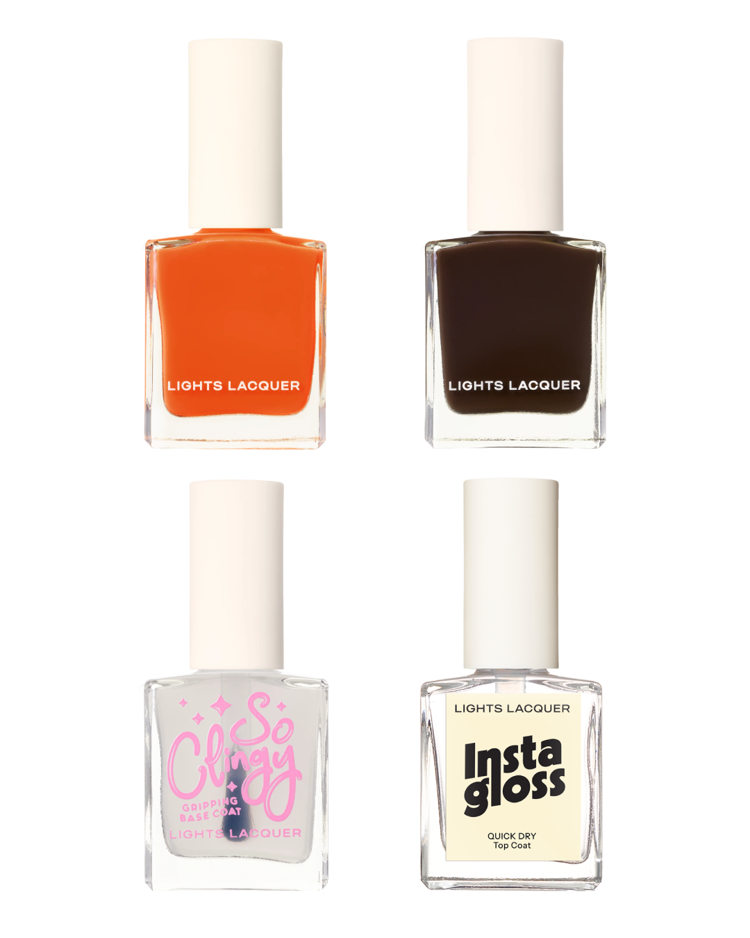 Quick Drying Espresso & Pumpkin Mani Set