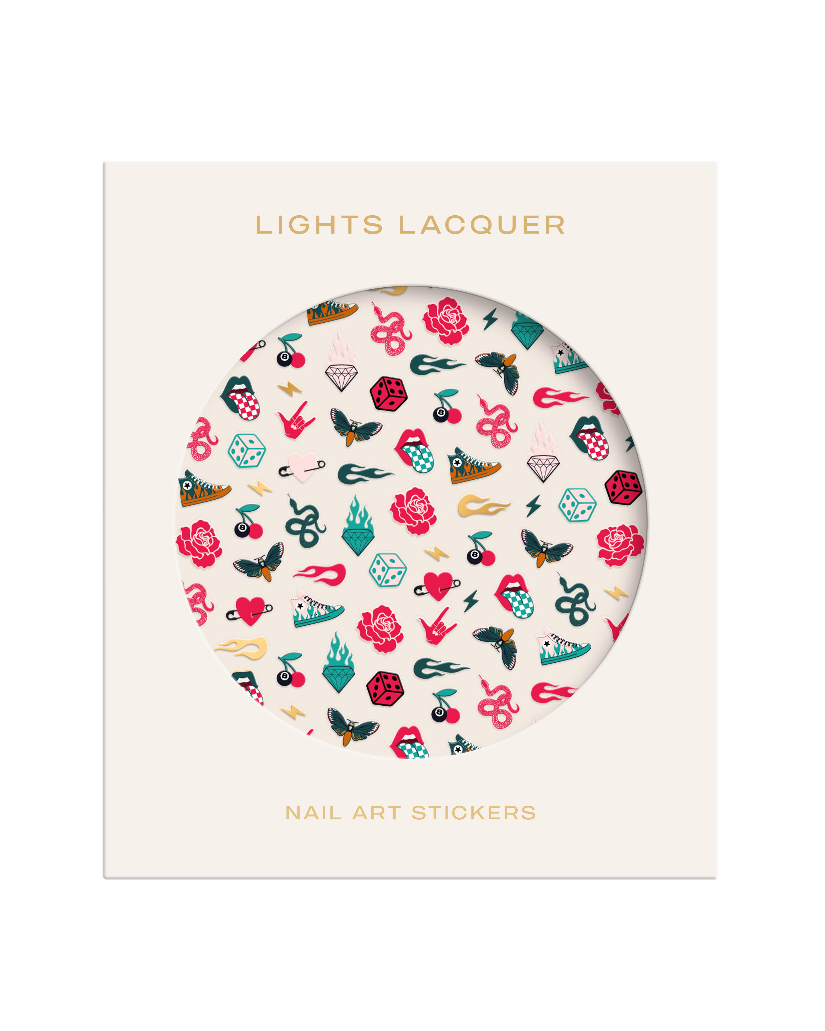 Backstage Pass Nail Stickers