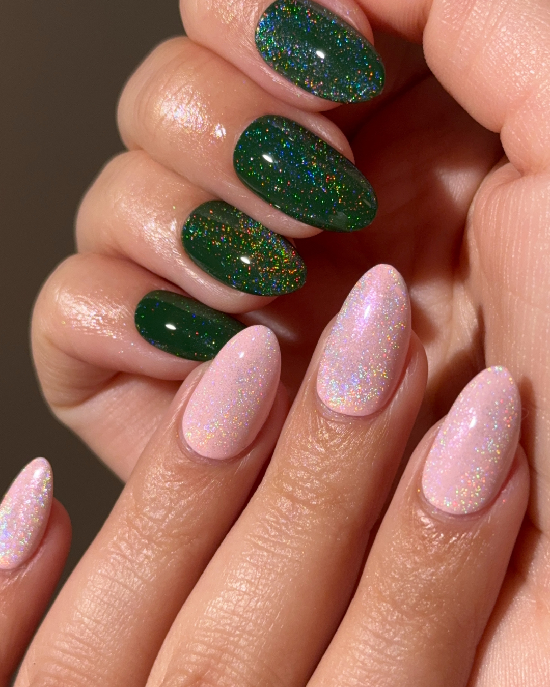 Pink Goes Good With Green Nails