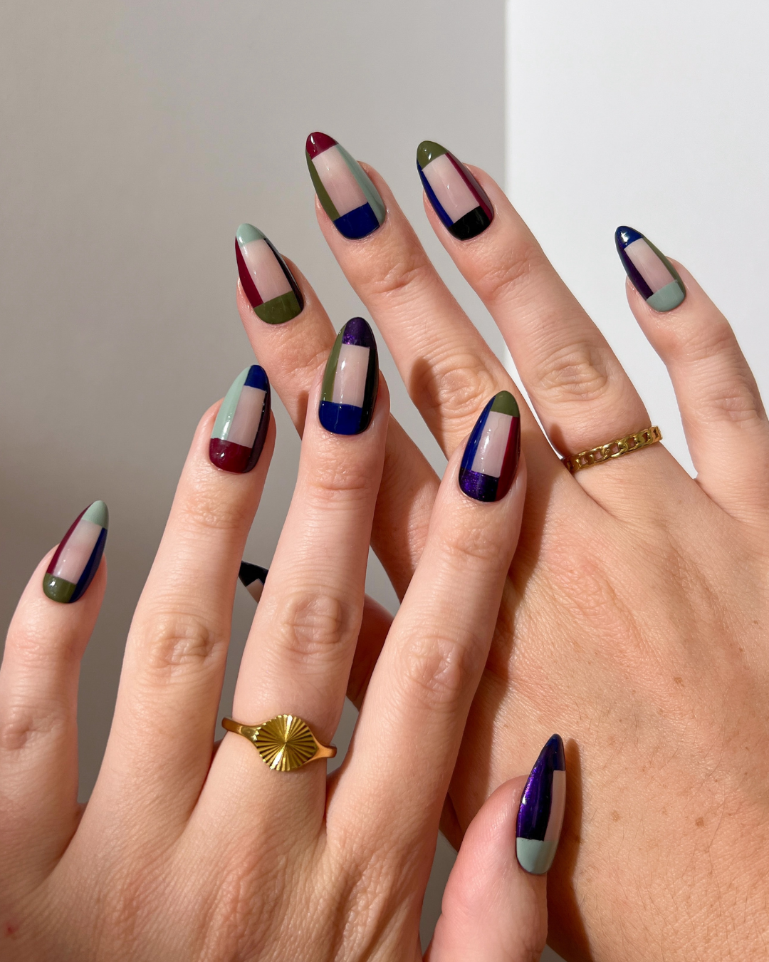Fall Color Block – Lights Lacquer