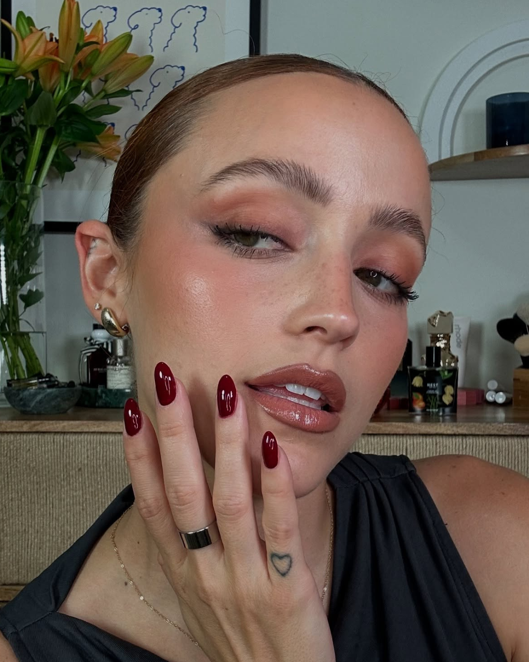 Kat's Blood Red Mani