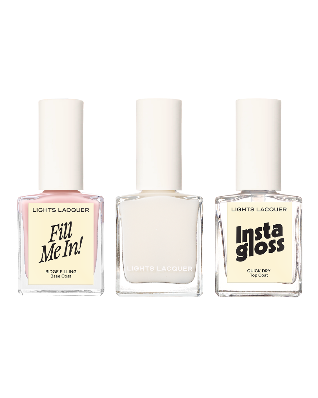 Classic Milky White Mani Set