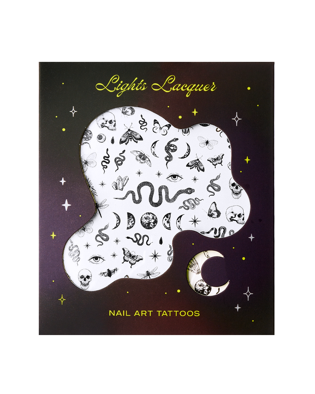 Black Magic Nail Tattoos