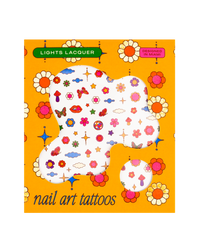 Flower Power Nail Tattoos