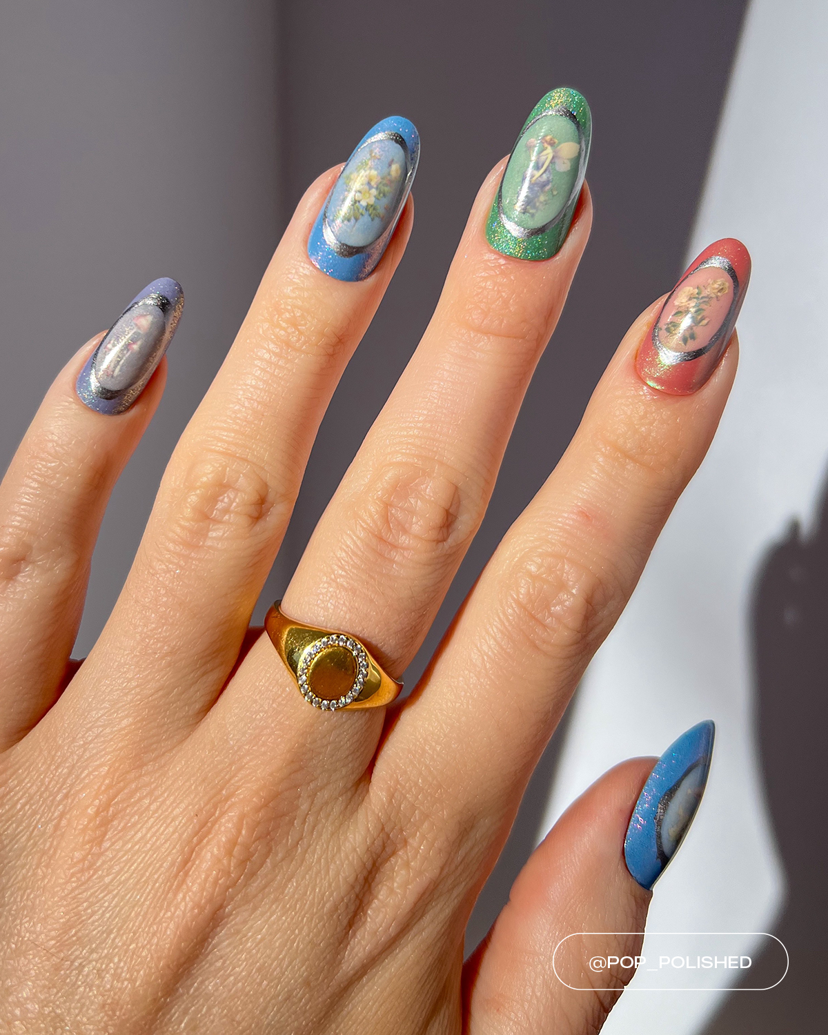 Once Upon a Time Nail Art Tattoos