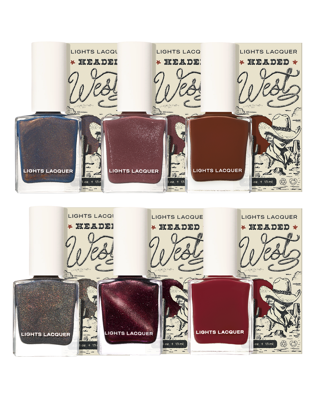 Headed West Polish Bundle