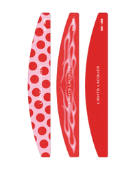 Hot Rod Half Moon Nail File Trio