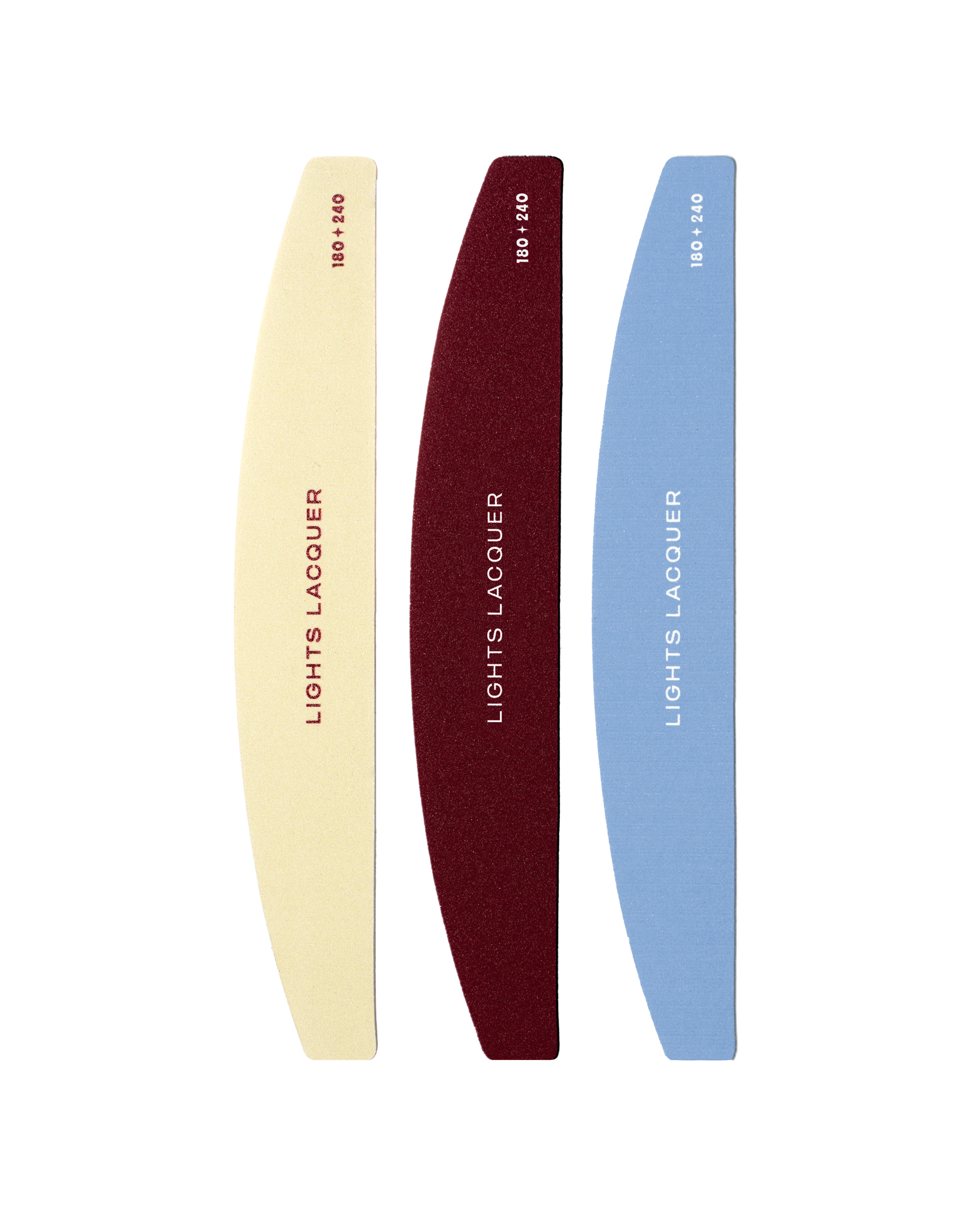 Half Moon Nail File Trio