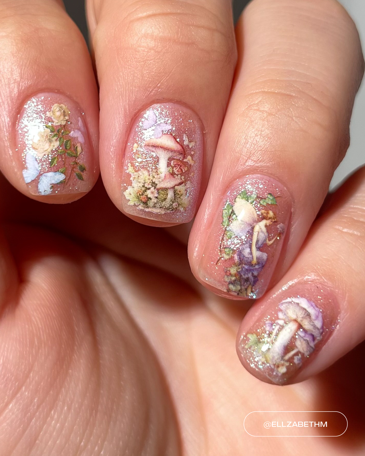 Once Upon a Time Nail Tattoos