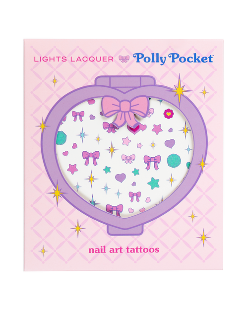 Polly Pocket™ x Lights Lacquer Nail Art Tattoos
