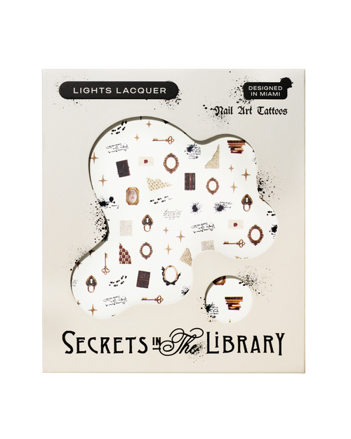 Lock & Key Nail Tattoos