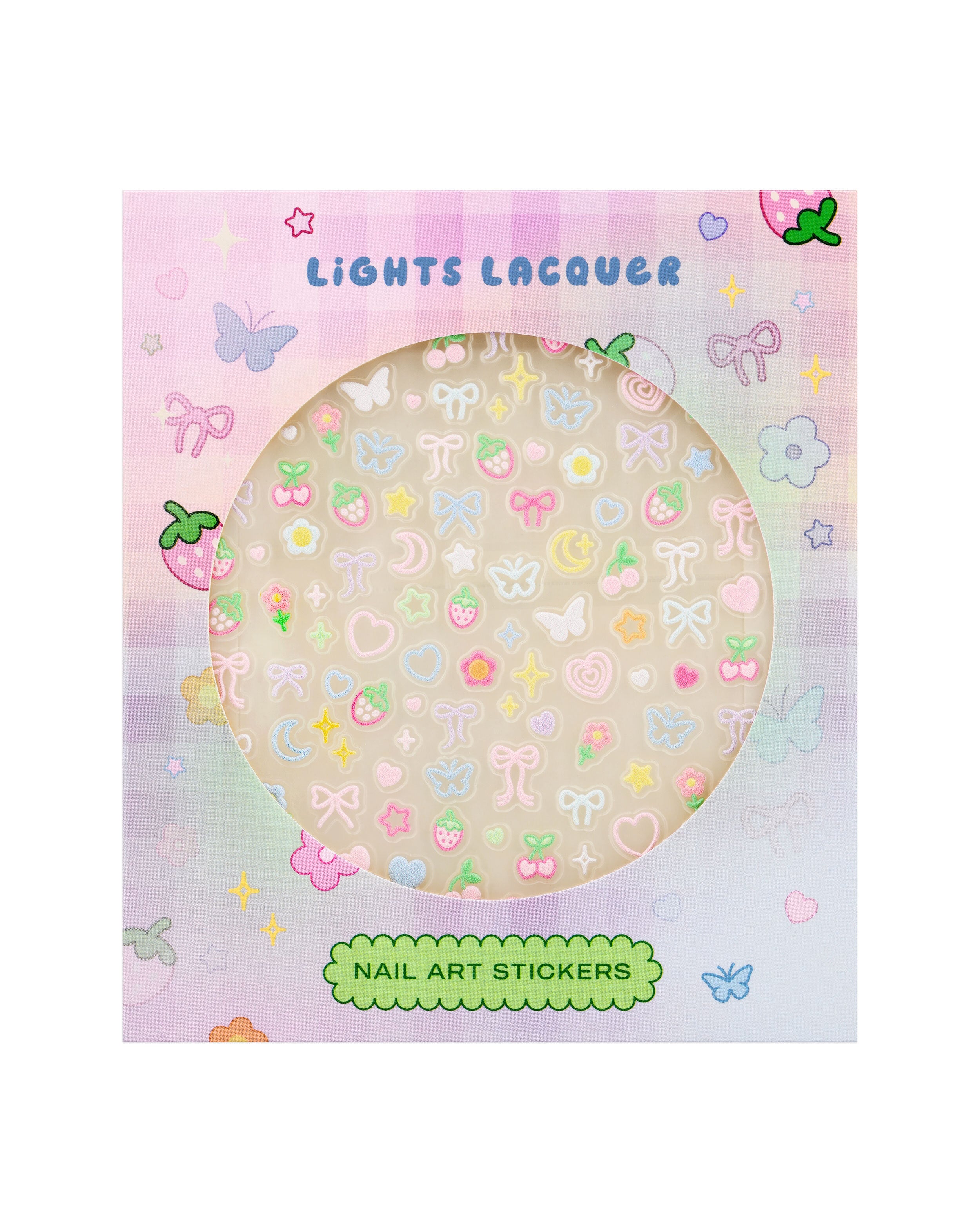 Marshmallow Puffy Nail Stickers