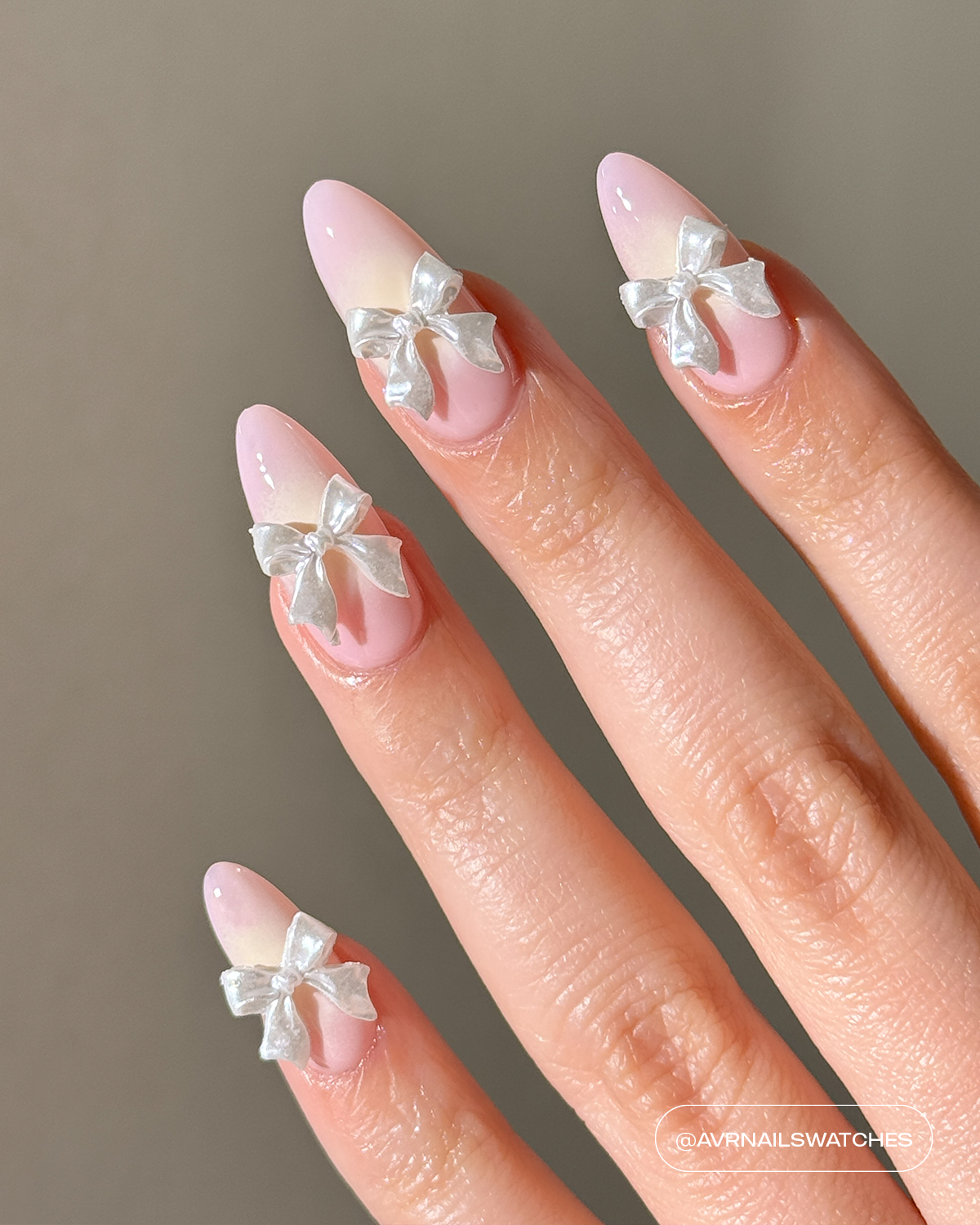 3D Pearl Coquette Charms