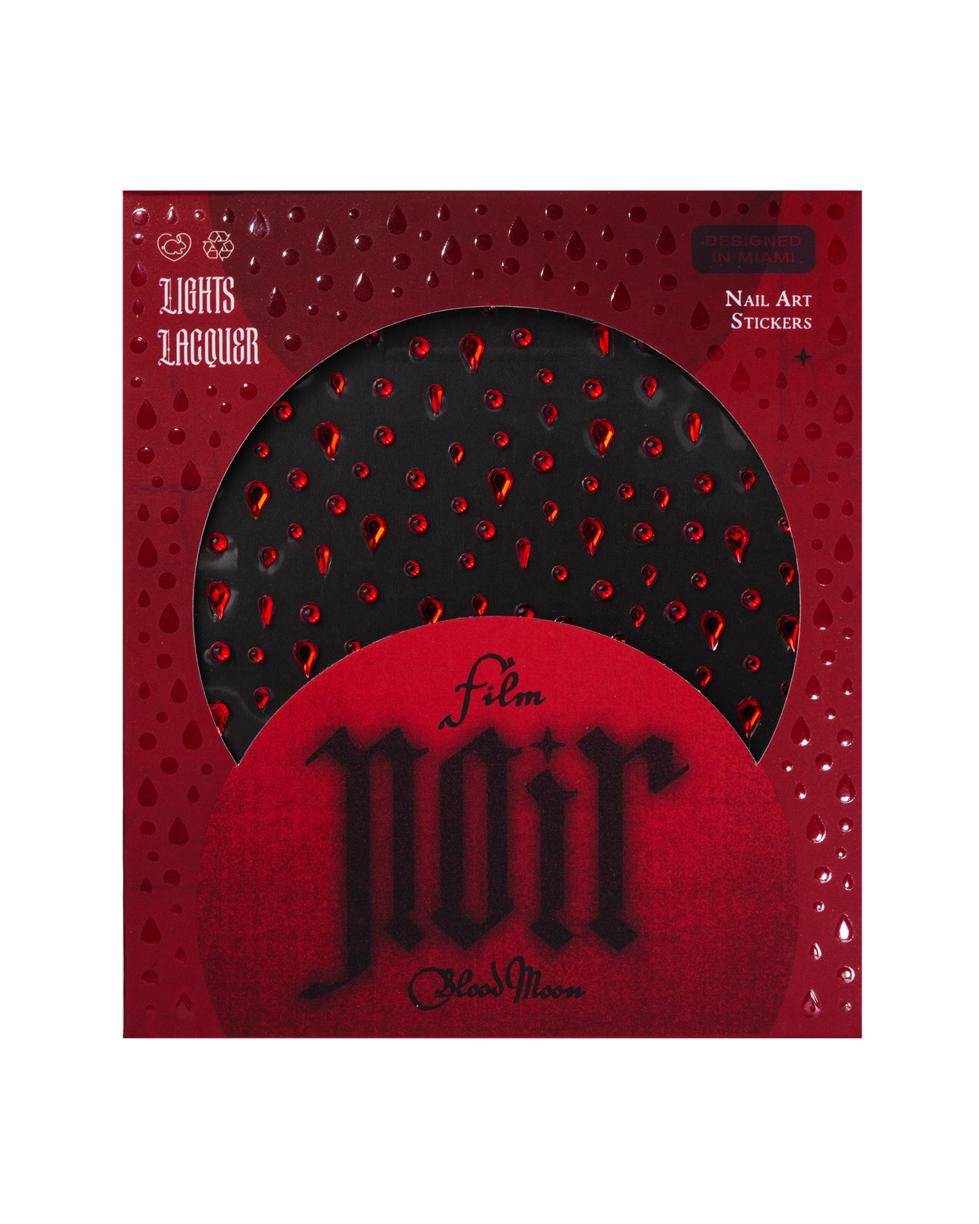 3D Blood Moon Stickers