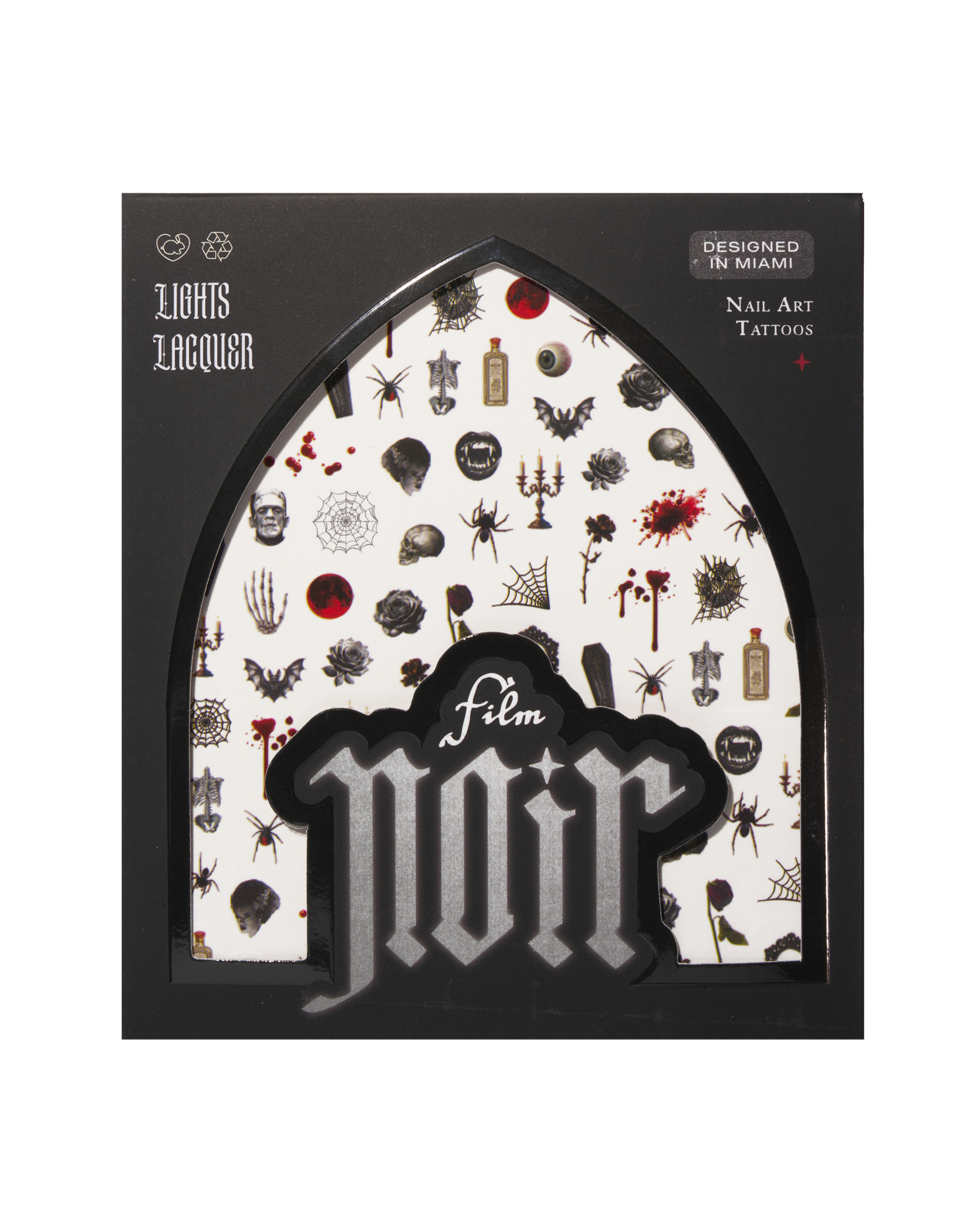 I'm A Creep Nail Tattoos