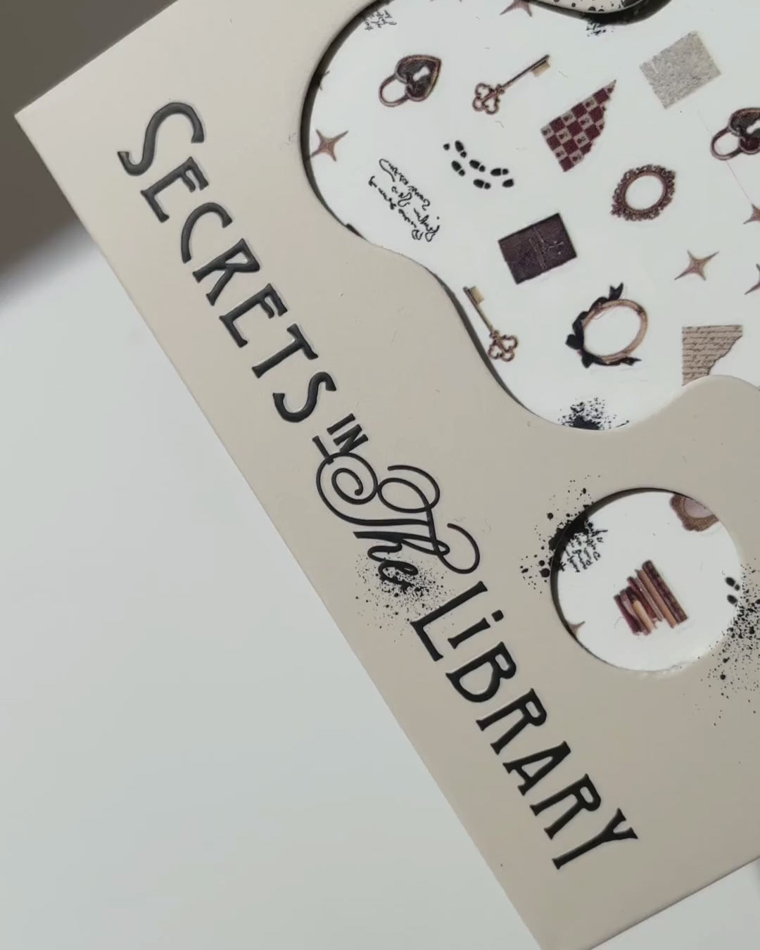 Lock & Key Nail Tattoos