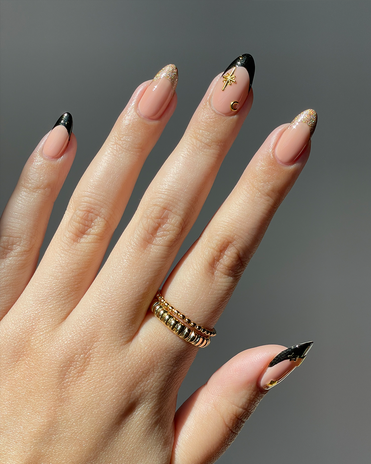 Gold Celestial Charms + Wax Pen Duo