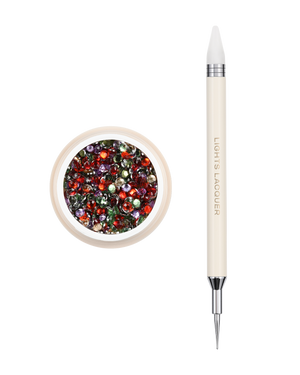 Gemstone Charms + Wax Pen Duo