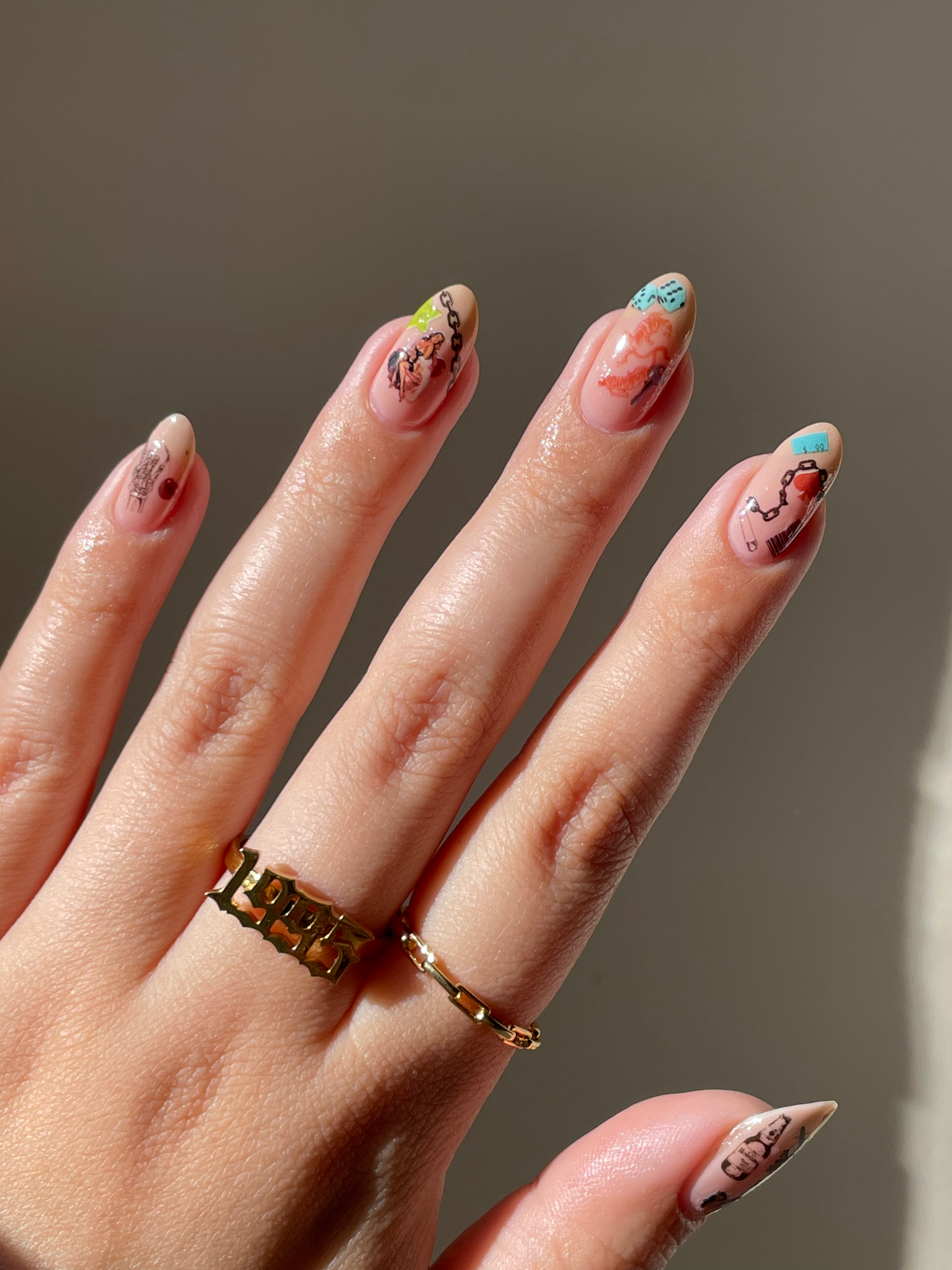 Los Barrios Nail Tattoos