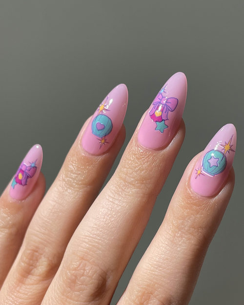 Polly Pocket Nails Are the Nostalgic Mani We'll Be Wearing All Spring