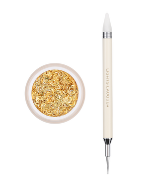 Gold Celestial Charms + Wax Pen Duo